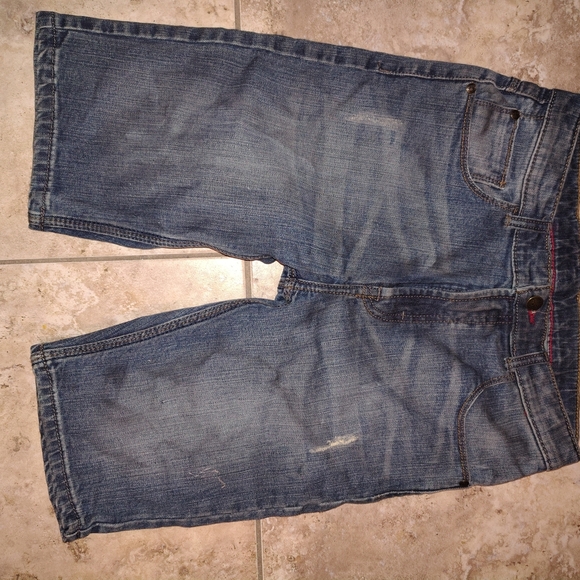 Wrangler Dark Blue Jean Shorts - Picture 2 of 8